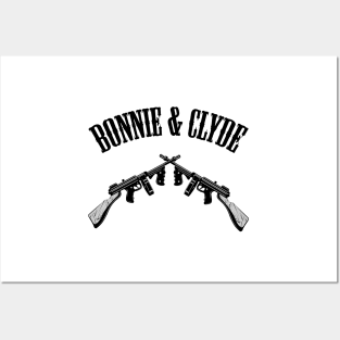 Bonnie & Clyde Posters and Art